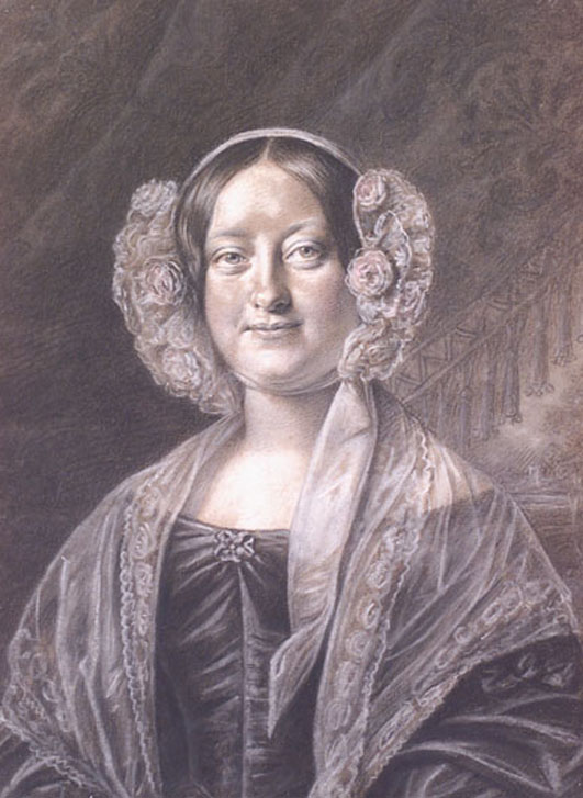 Portraits Of A Married Couple by Rudolf Friedrich Carl Suhrlandt, 1839